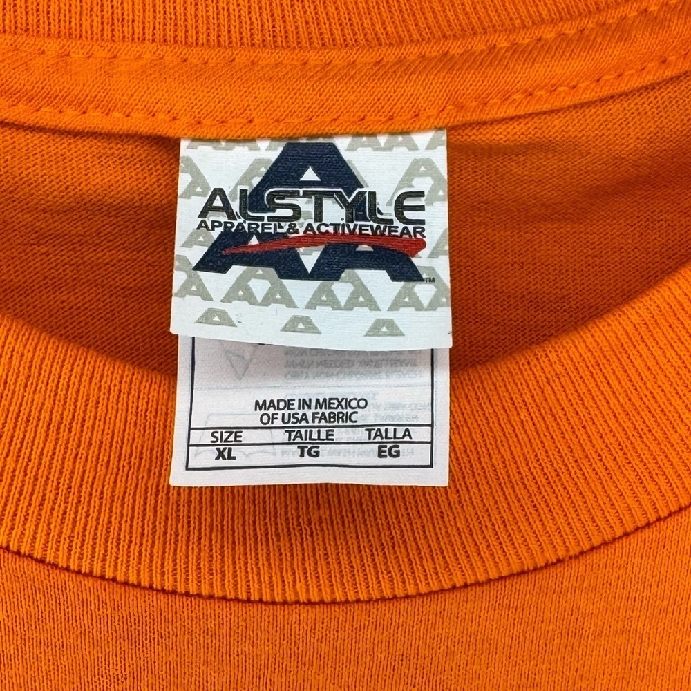 Alstyle Orange XL Long Sleeve Tee - Picture 5 of 5